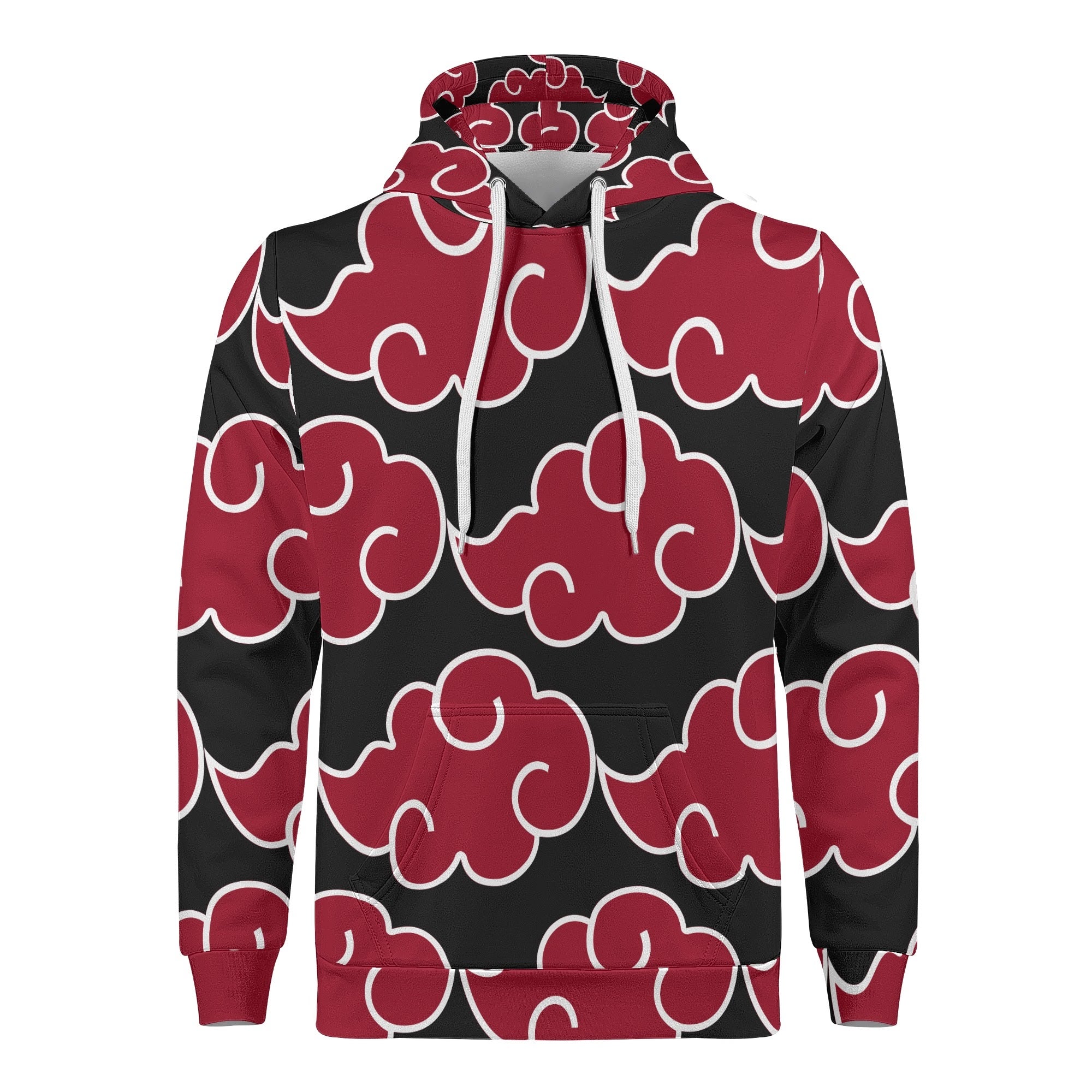 Akatsuki All Over Print Warm Velvets Pair Of Hoodie