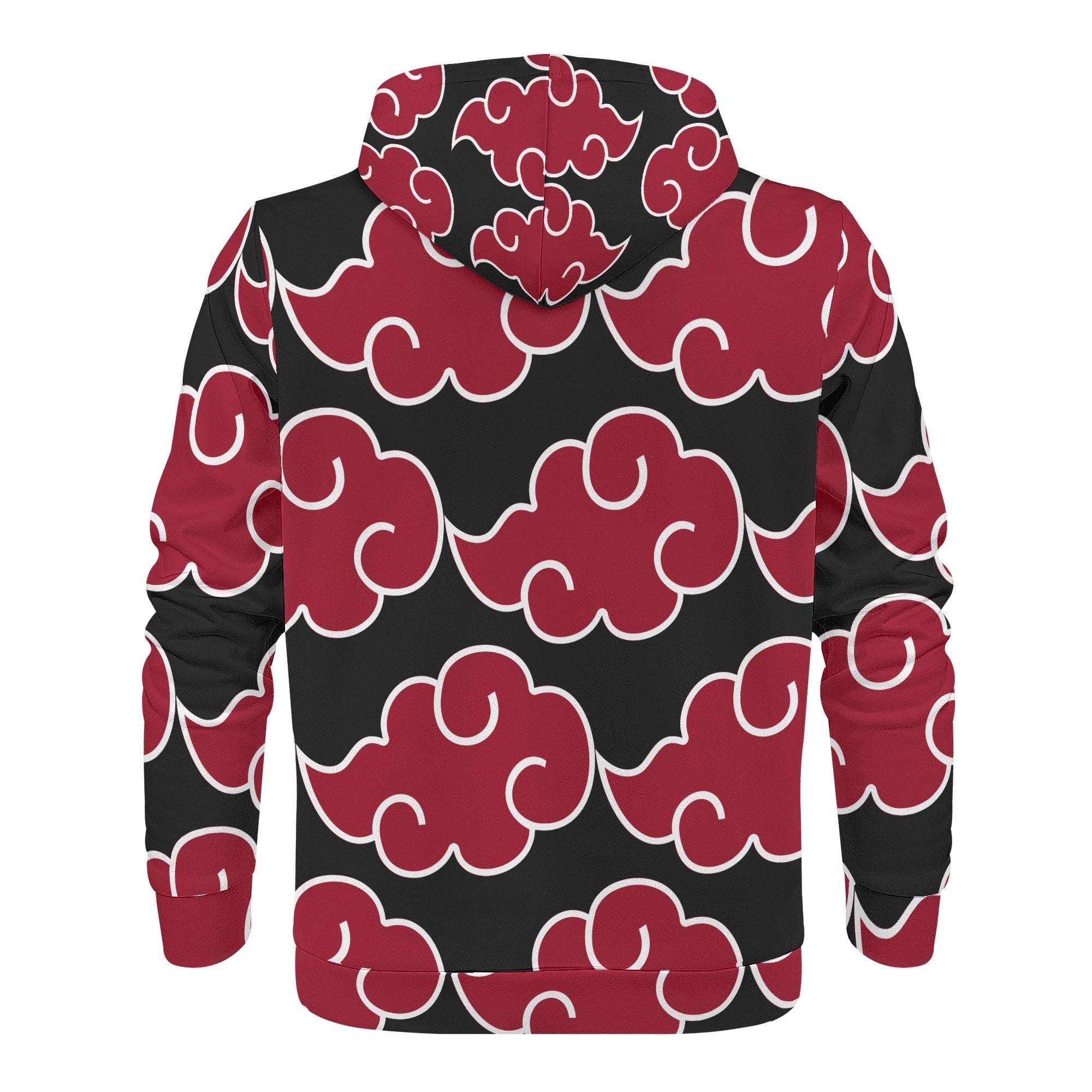 Akatsuki All Over Print Warm Velvets Pair Of Hoodie