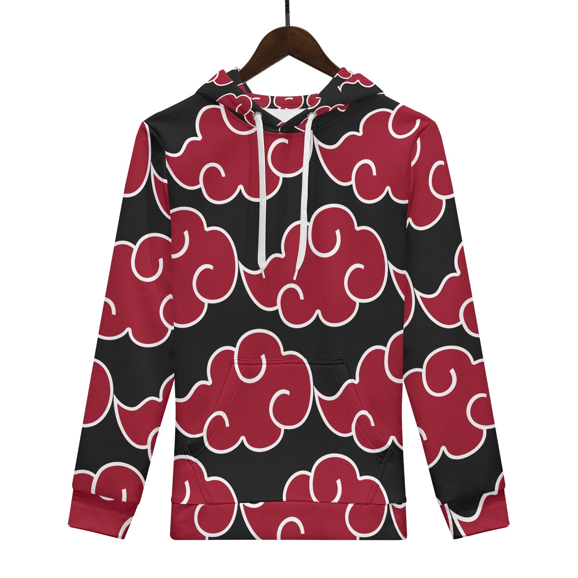 Akatsuki All Over Print Warm Velvets Pair Of Hoodie