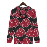 Akatsuki All Over Print Warm Velvets Pair Of Hoodie IGZ Clothing
