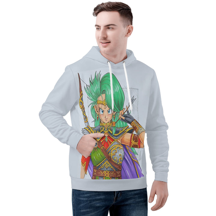 Bulma All Over Print Warm Velvets Pair Of Hoodie IGZ Clothing
