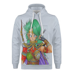 Bulma All Over Print Warm Velvets Pair Of Hoodie