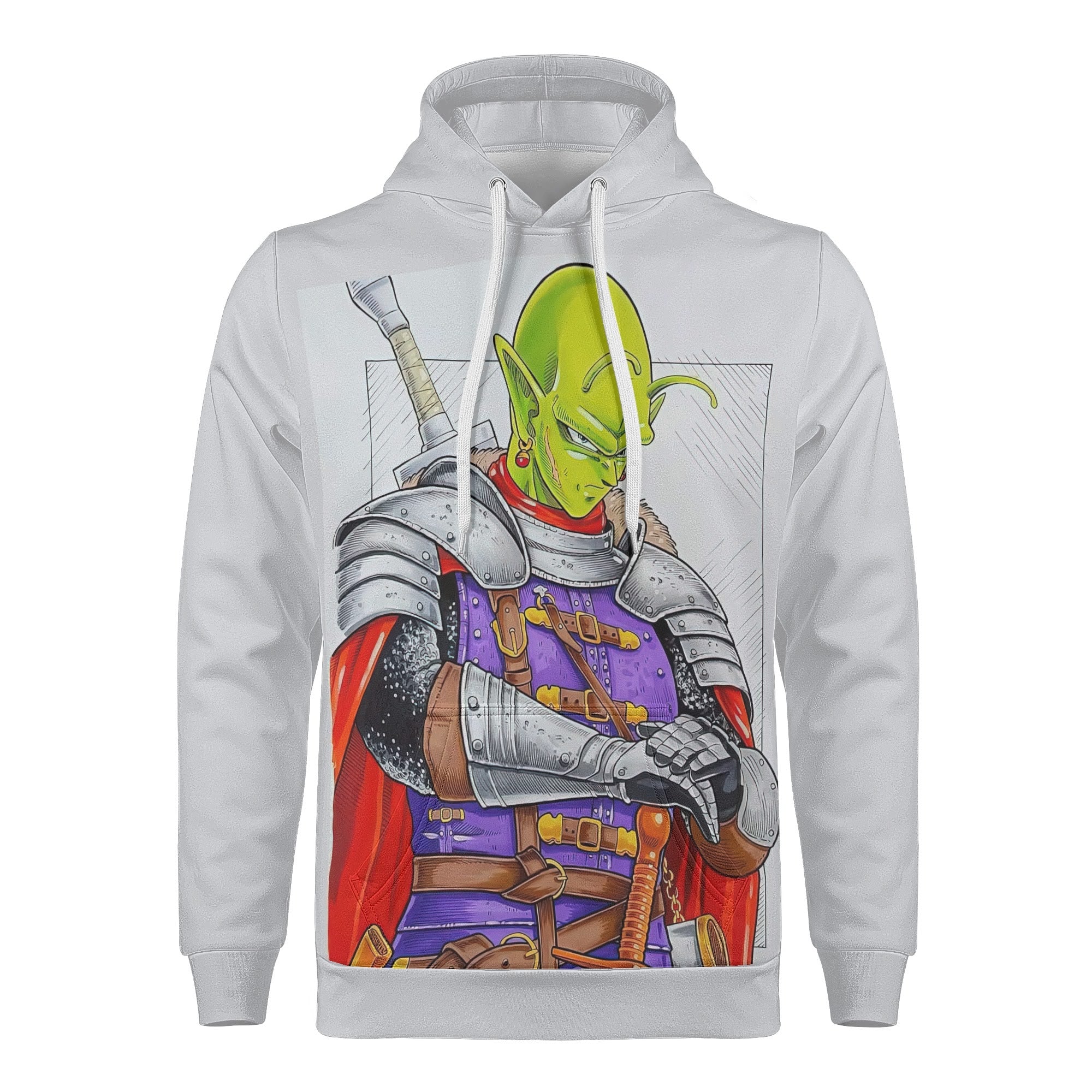 Piccolo All Over Print Warm Velvets Pair Of Hoodie