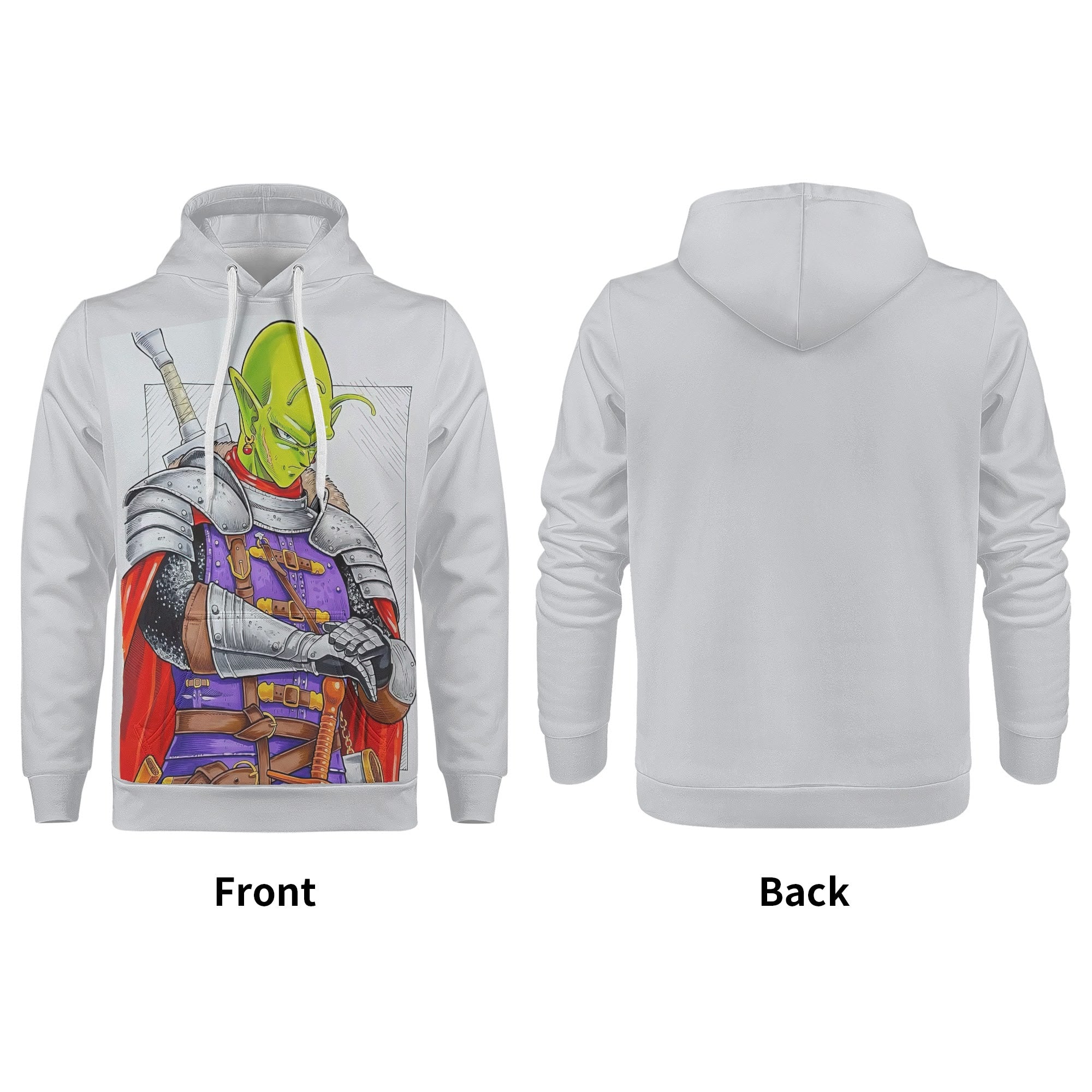 Piccolo All Over Print Warm Velvets Pair Of Hoodie