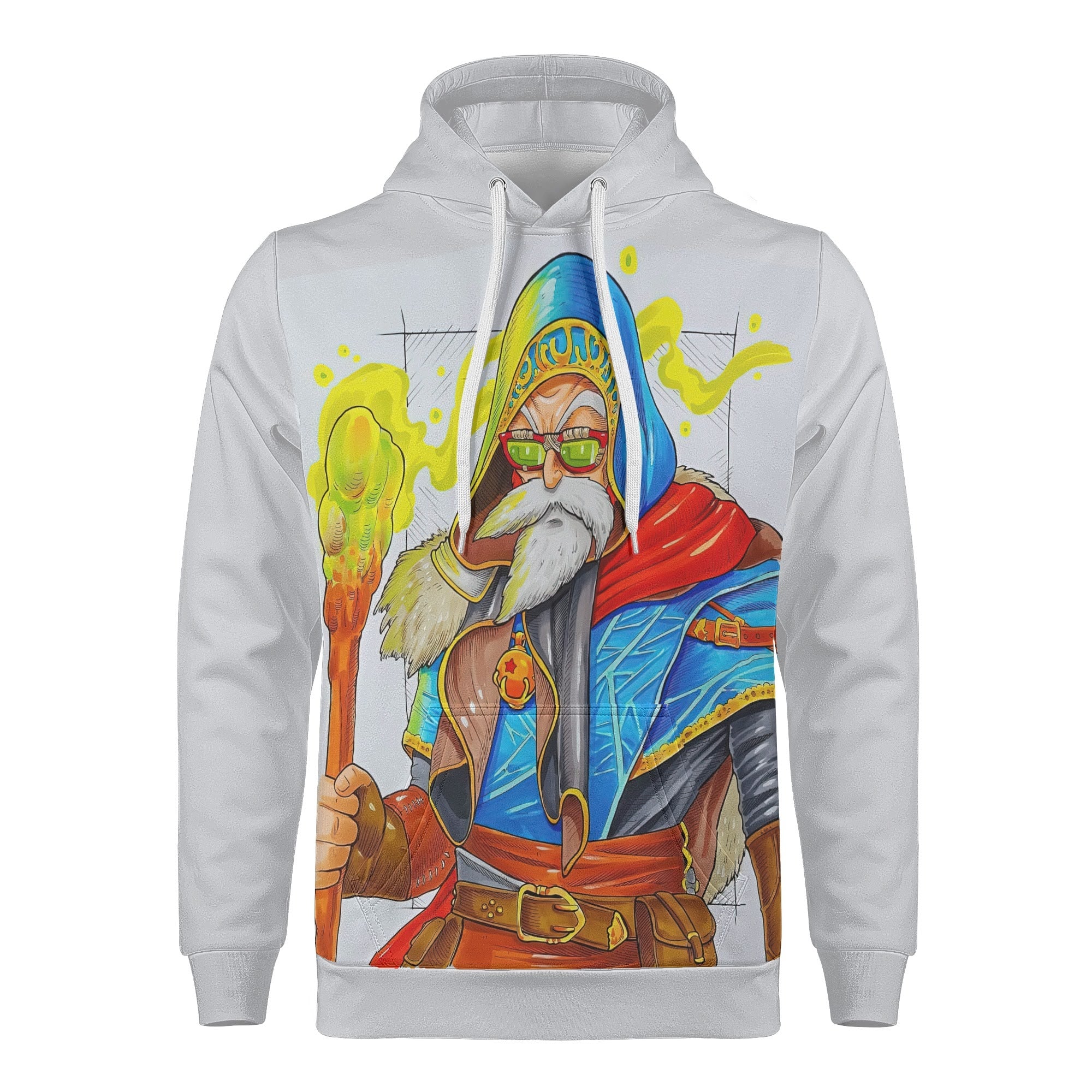 Master Roshi All Over Print Warm Velvets Pair Of Hoodie