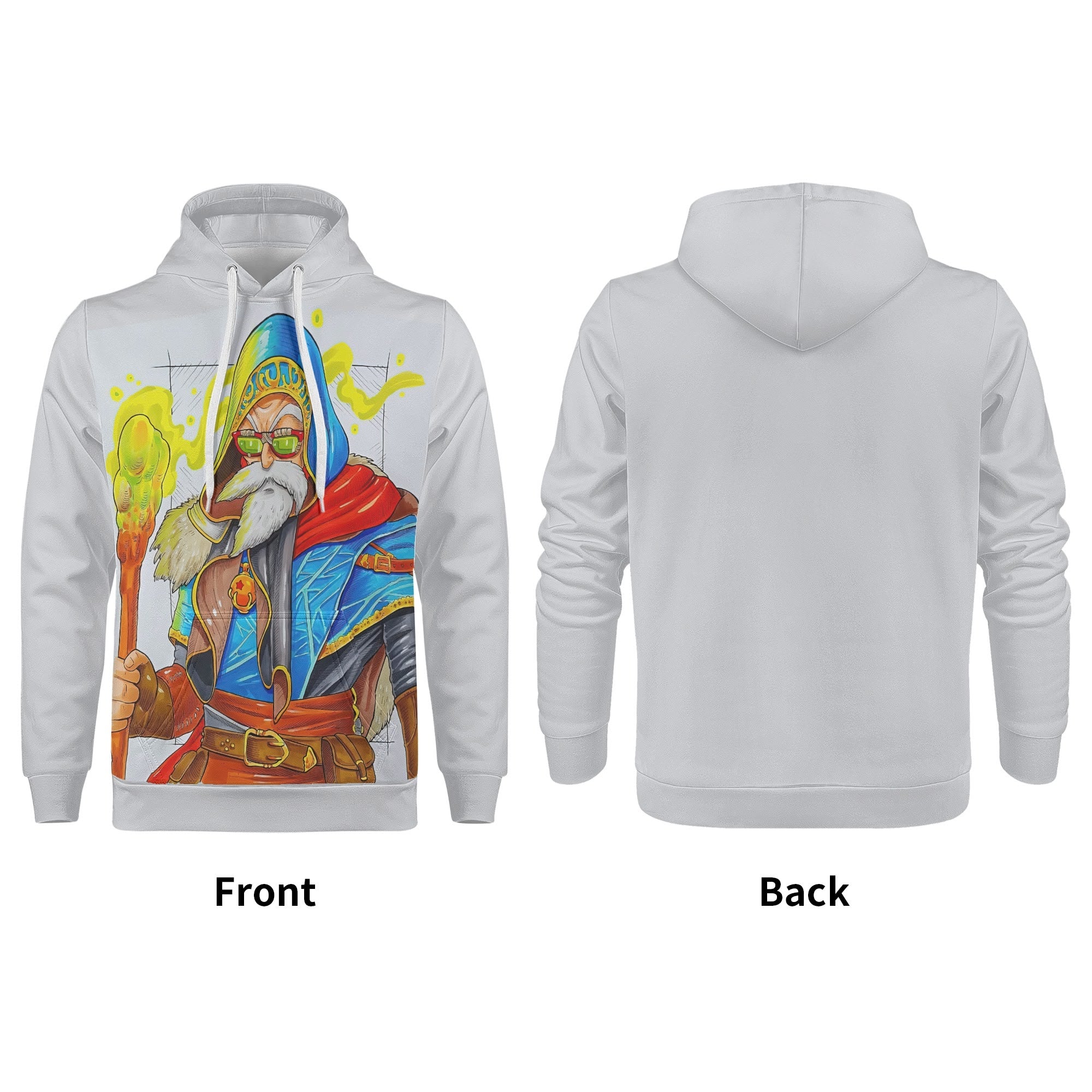 Master Roshi All Over Print Warm Velvets Pair Of Hoodie