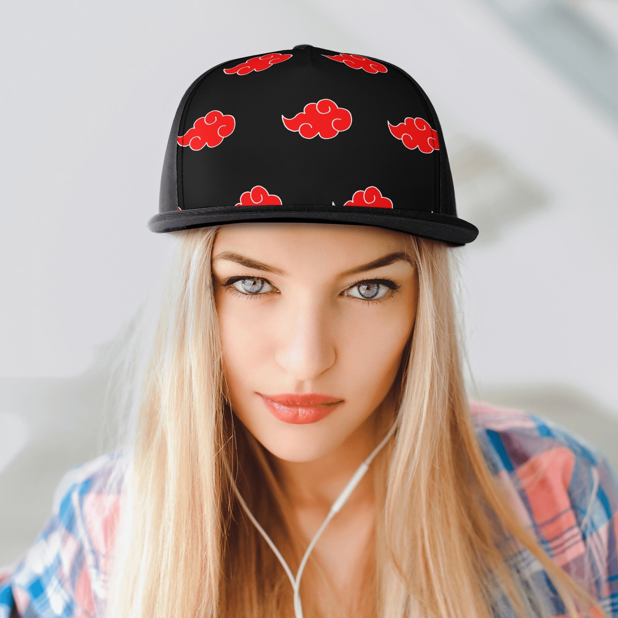 Akatsuki clouds Front Printing Casual Hip-hop Hats