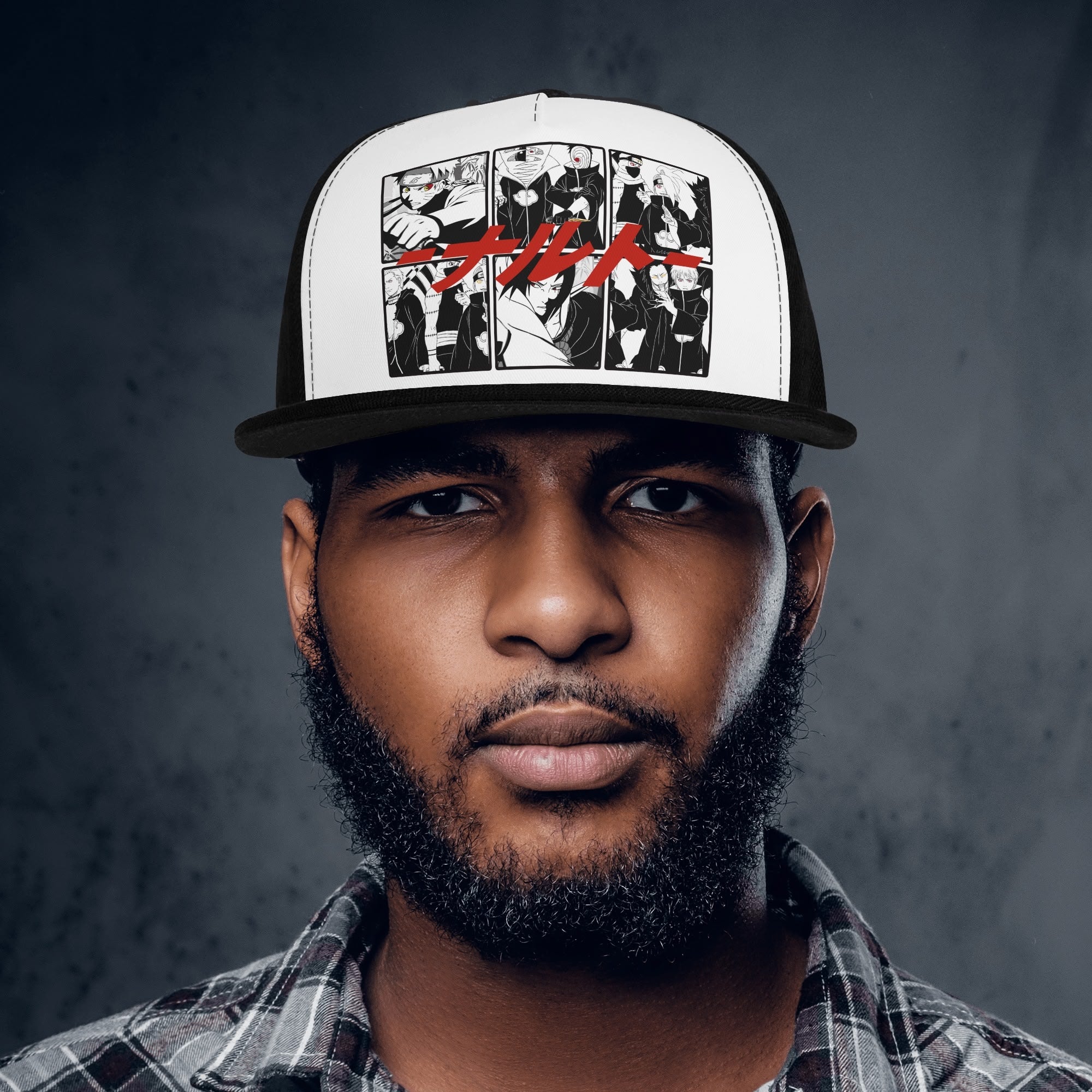 Akatsuki Front Printing Casual Hip-hop Hats