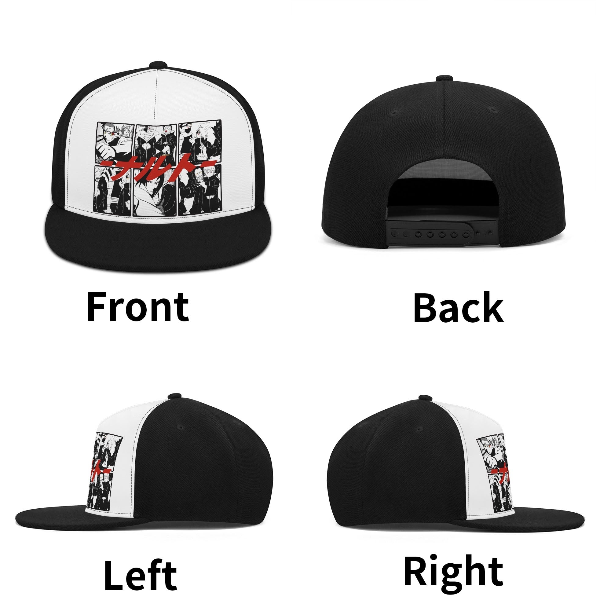 Akatsuki Front Printing Casual Hip-hop Hats