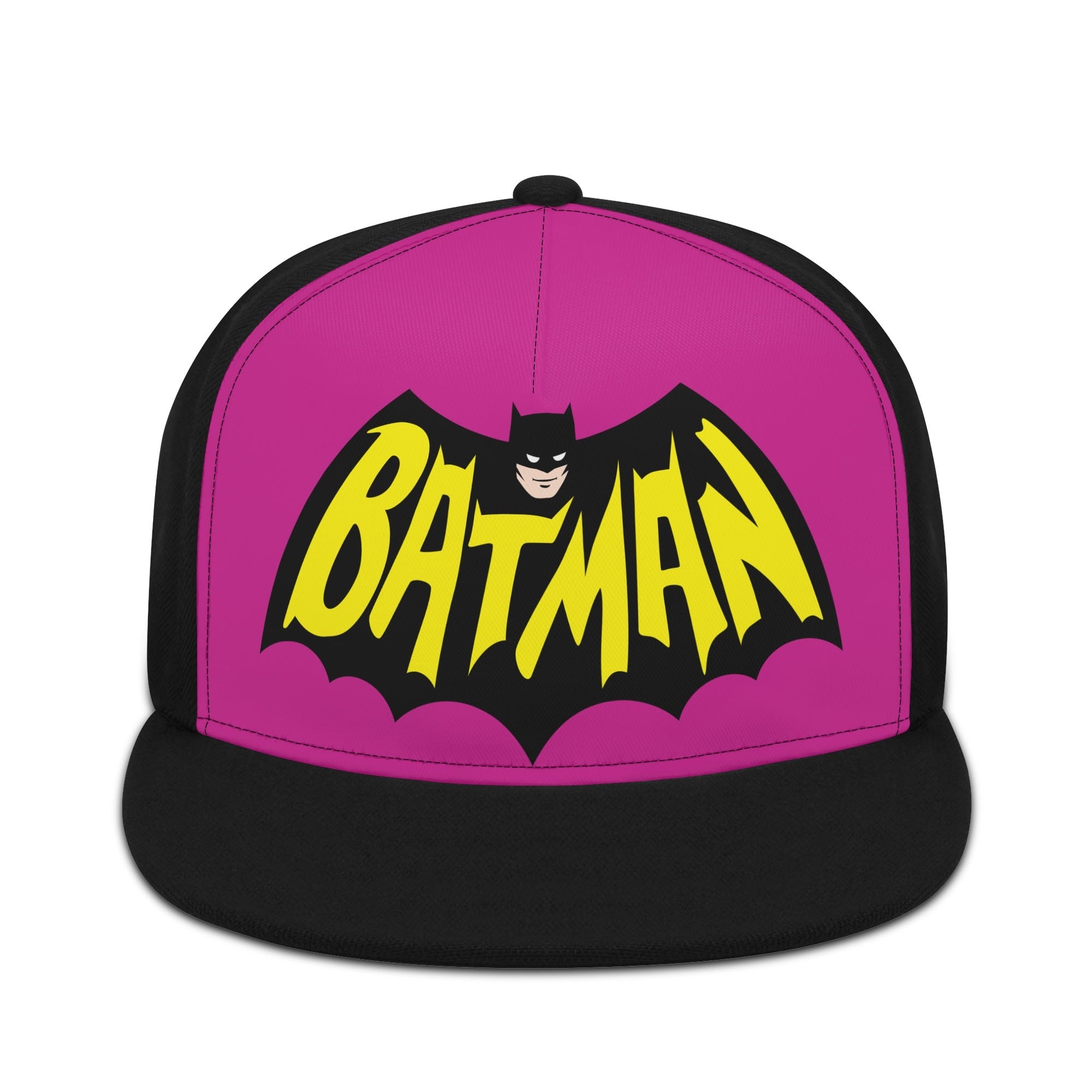 Batman Front Printing Casual Hip-hop Hats