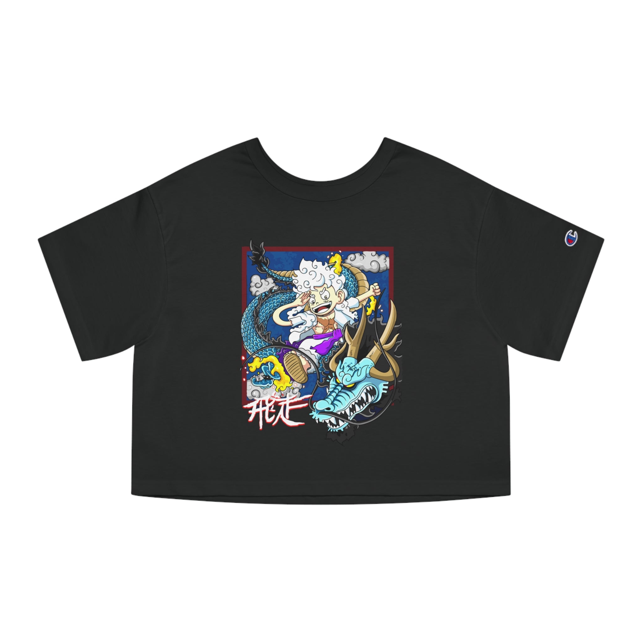 Sun God Luffy Champion Women's Heritage Cropped T-Shirt