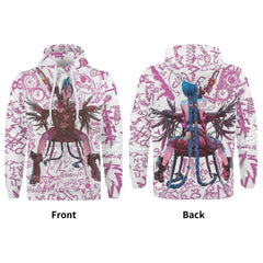 Jinx Wind Breaker Mens All Over Print Hoodie