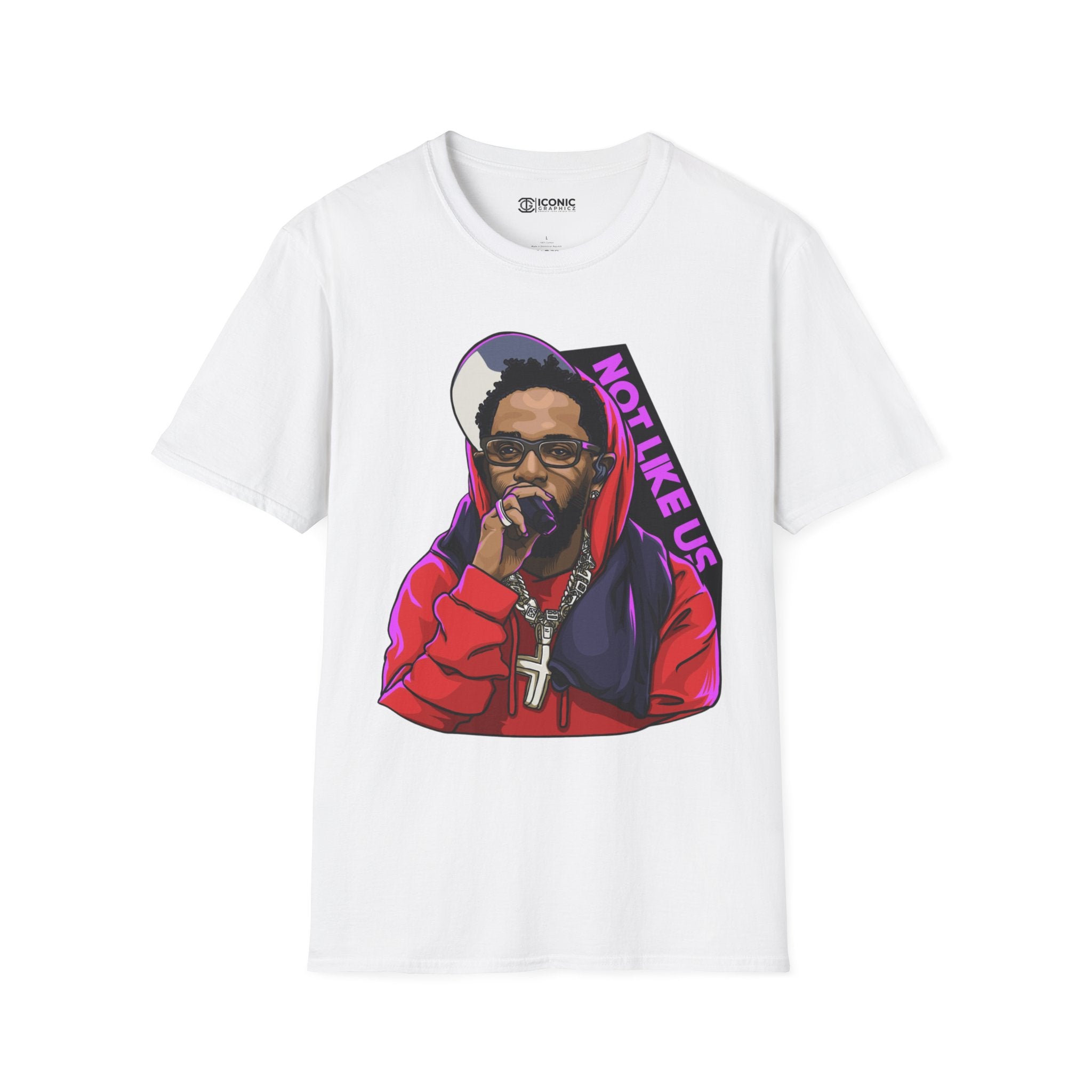 Kendrick Lamar Not like us Unisex Softstyle T-Shirt - IGZ Clothing 