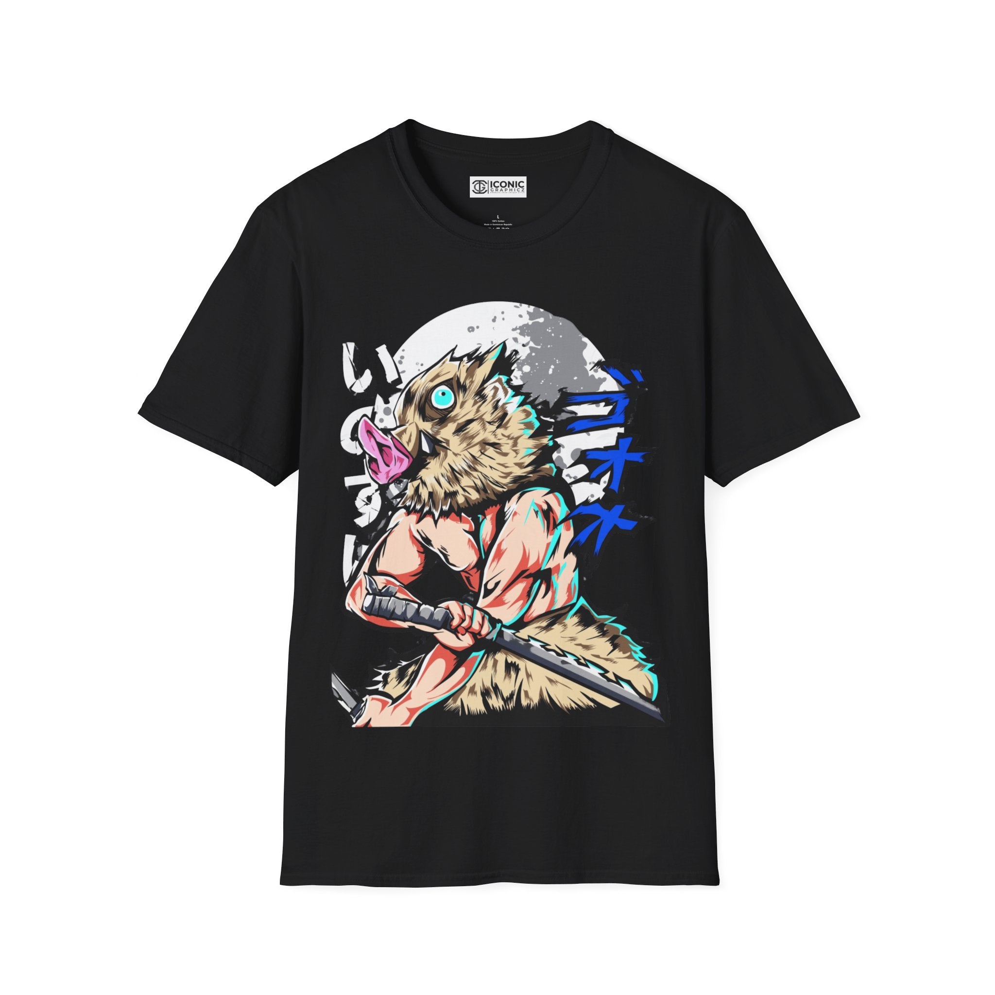 Inosuke Unisex Softstyle T-Shirt - IGZ Clothing 