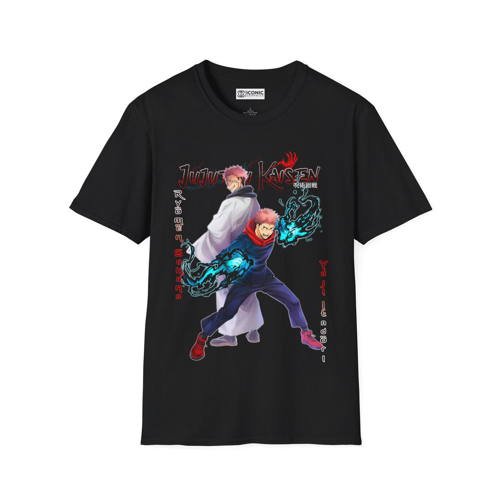 Sukuna and Yuji Jujitsu Kaisen T-Shirt - 