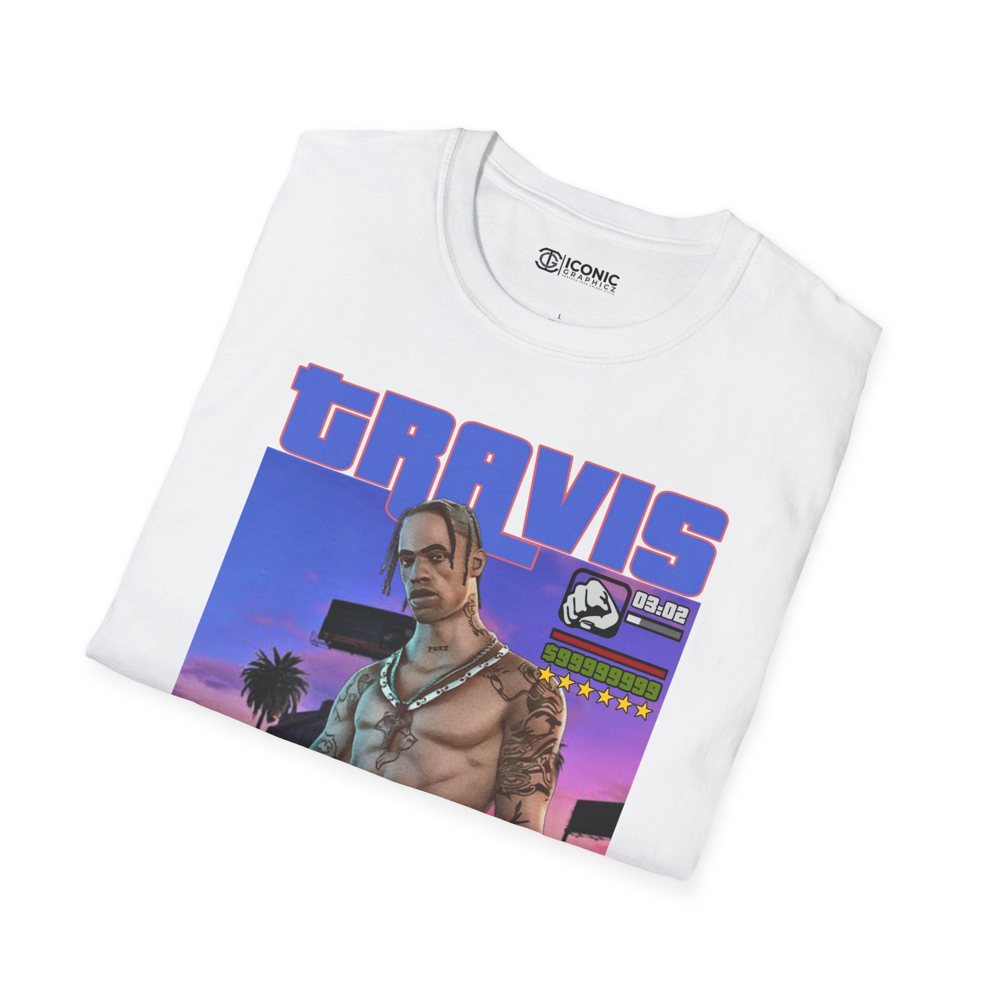 Travis Scott Unisex Softstyle T-Shirt - IGZ Clothing 