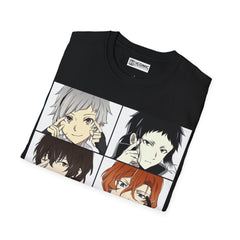 Bungo Stray Dogs Dazai Unisex Softstyle T-Shirt - IGZ Clothing 