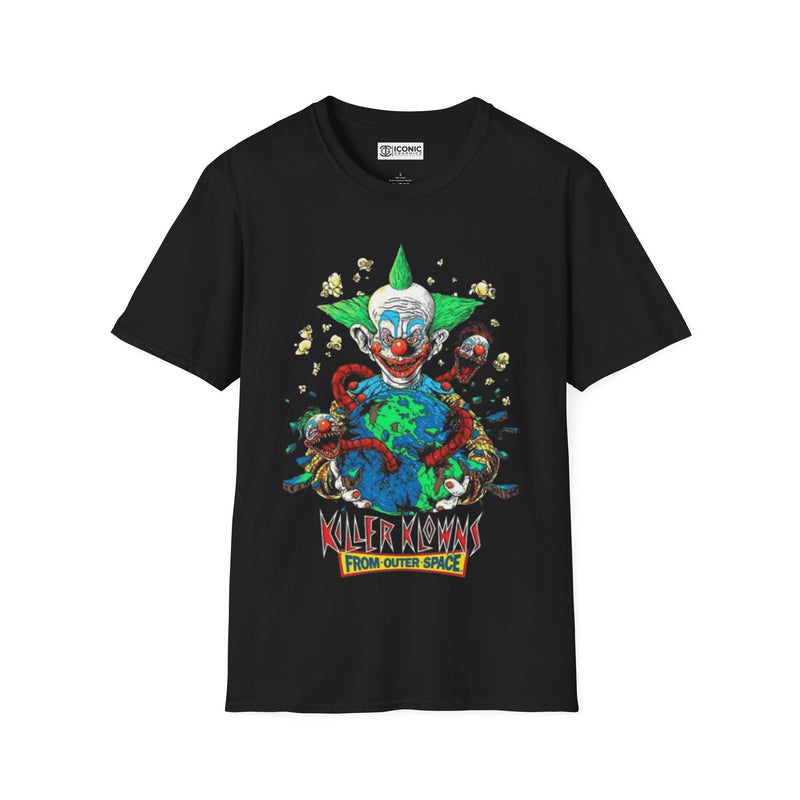 Killer Klowns Unisex Softstyle T-Shirt - IGZ Clothing 