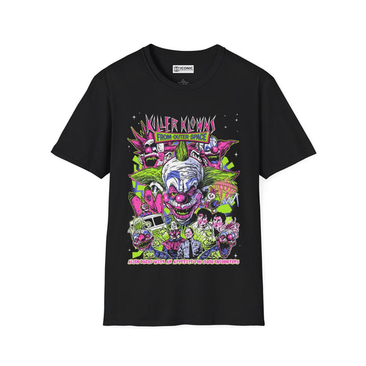 Killer Klowns Unisex Softstyle T-Shirt - IGZ Clothing 