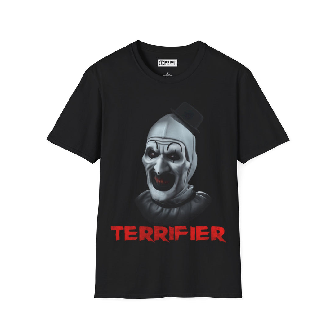 Terrifier Unisex Softstyle T-Shirt - Premium T-Shirt from - Just $26! Shop now at IGZ Clothing 