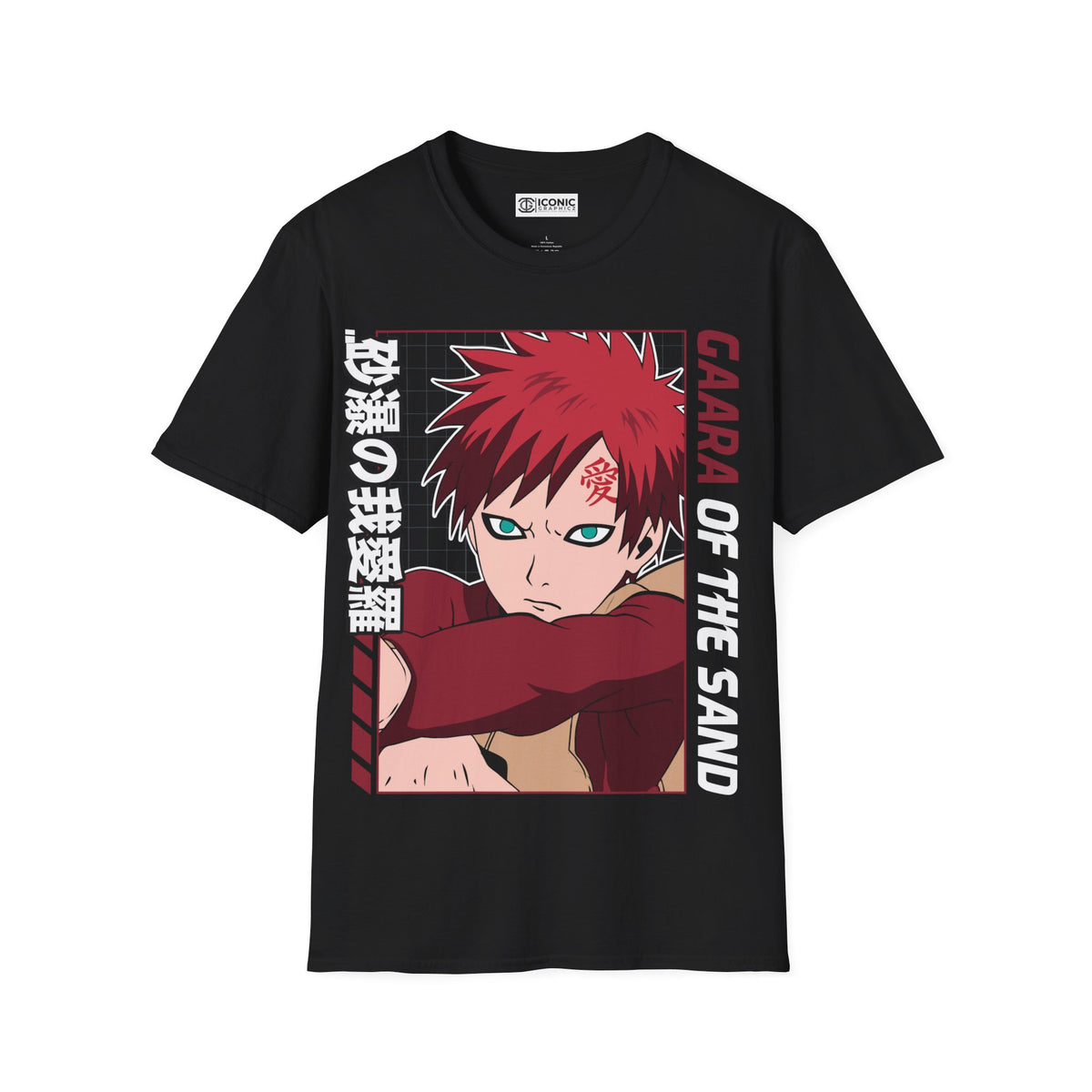 Gaara Unisex Softstyle T-Shirt - IGZ Clothing 