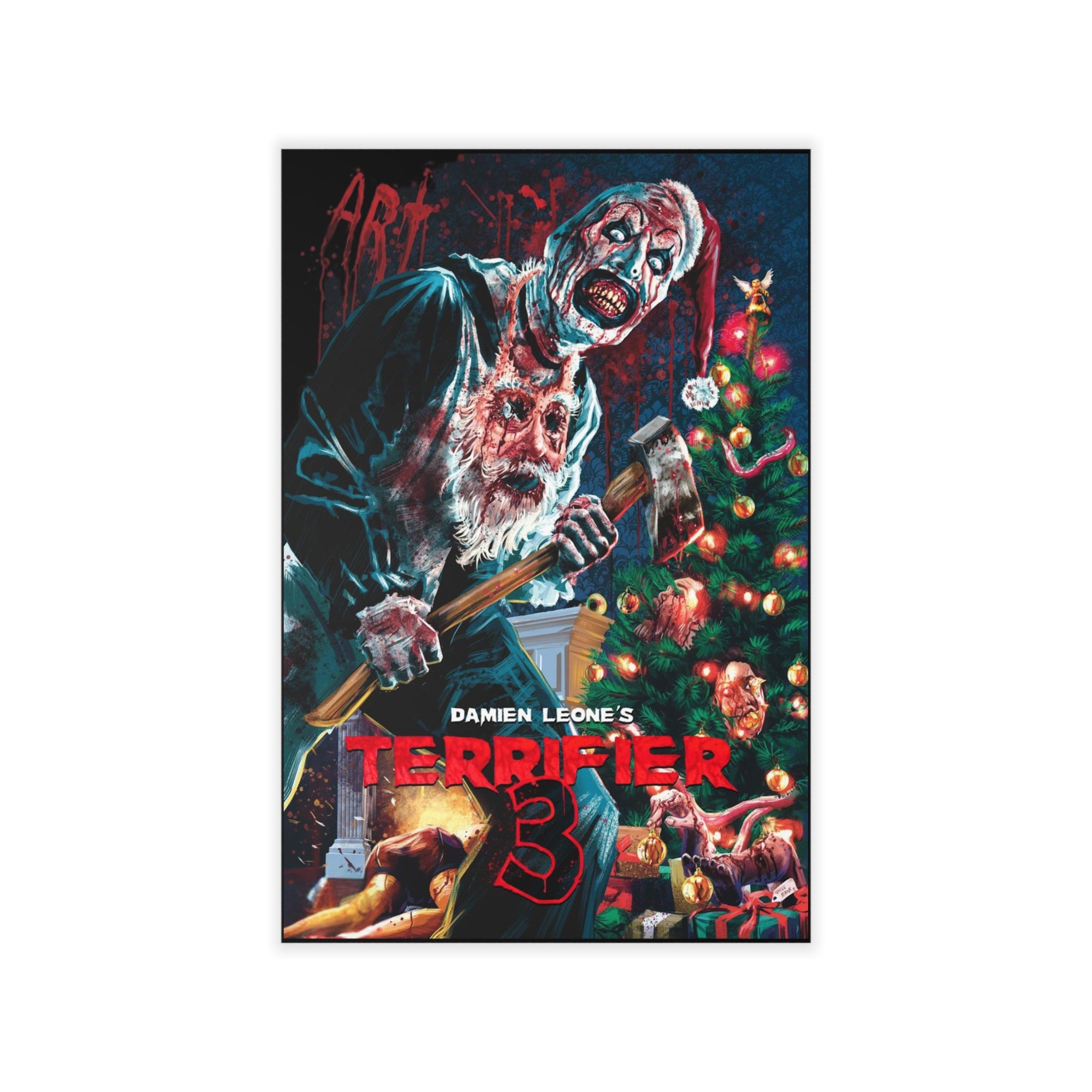 Terrifier 3 Wall Decals