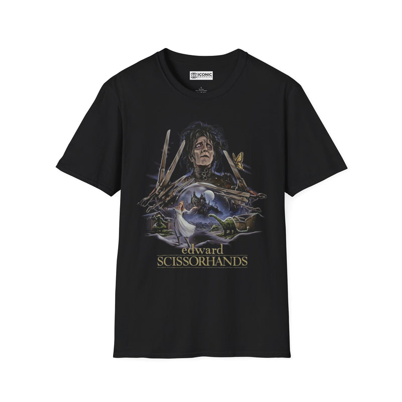 Edward Scissorhands Unisex Softstyle T-Shirt - IGZ Clothing 