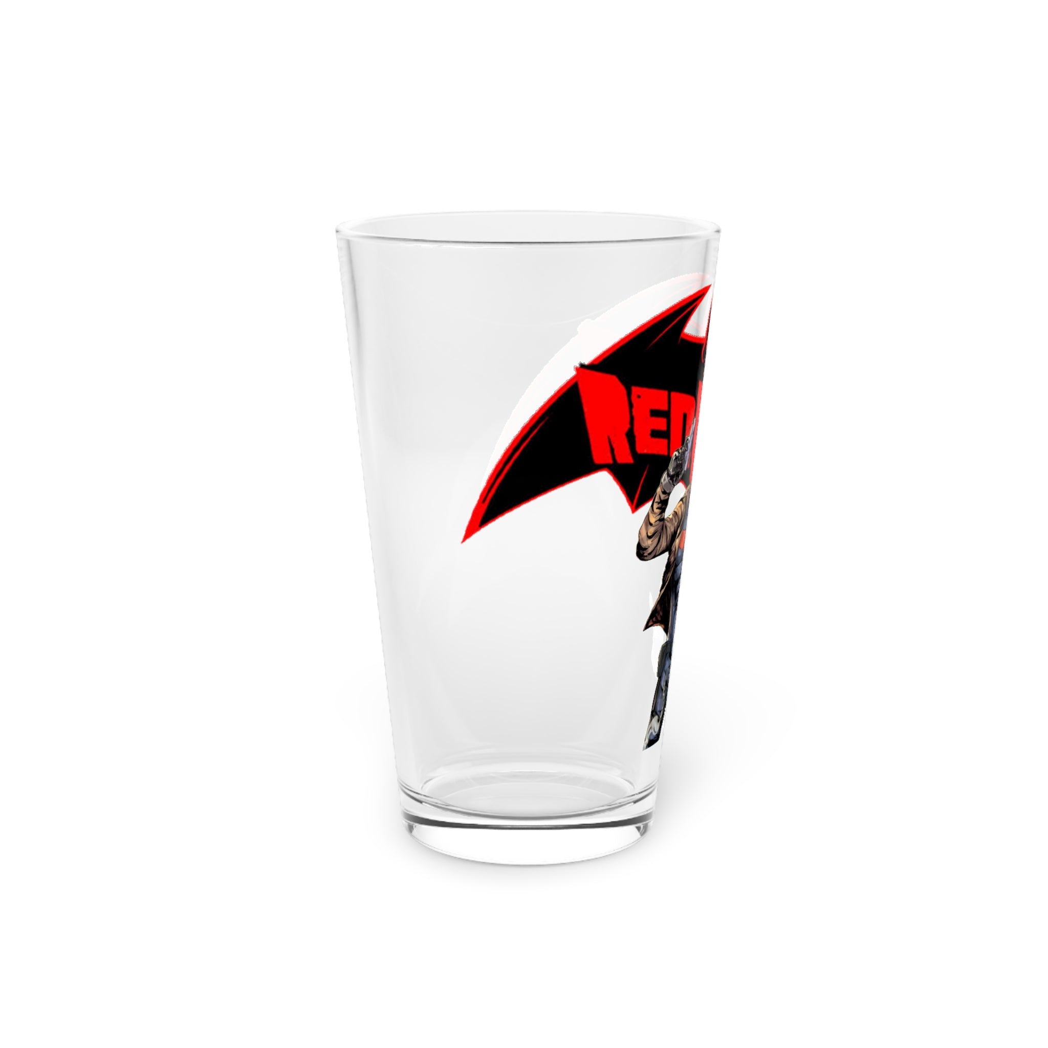 Red Hood Pint Glass, 16oz