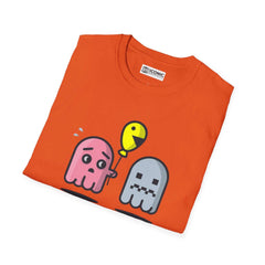 Pac Man Unisex Softstyle T-Shirt - IGZ Clothing 