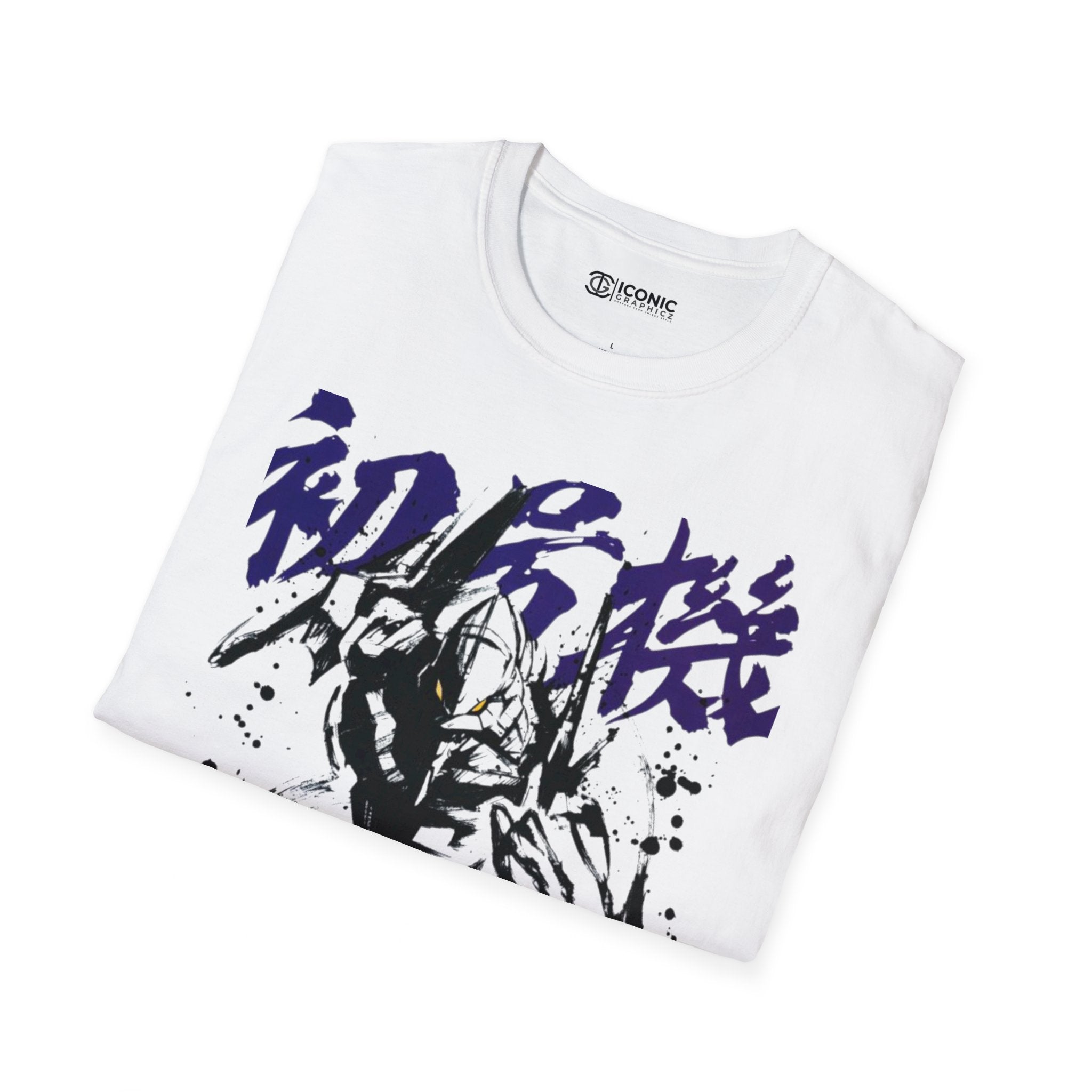 Evangelion Eva 01 Unisex Softstyle T-Shirt - IGZ Clothing 