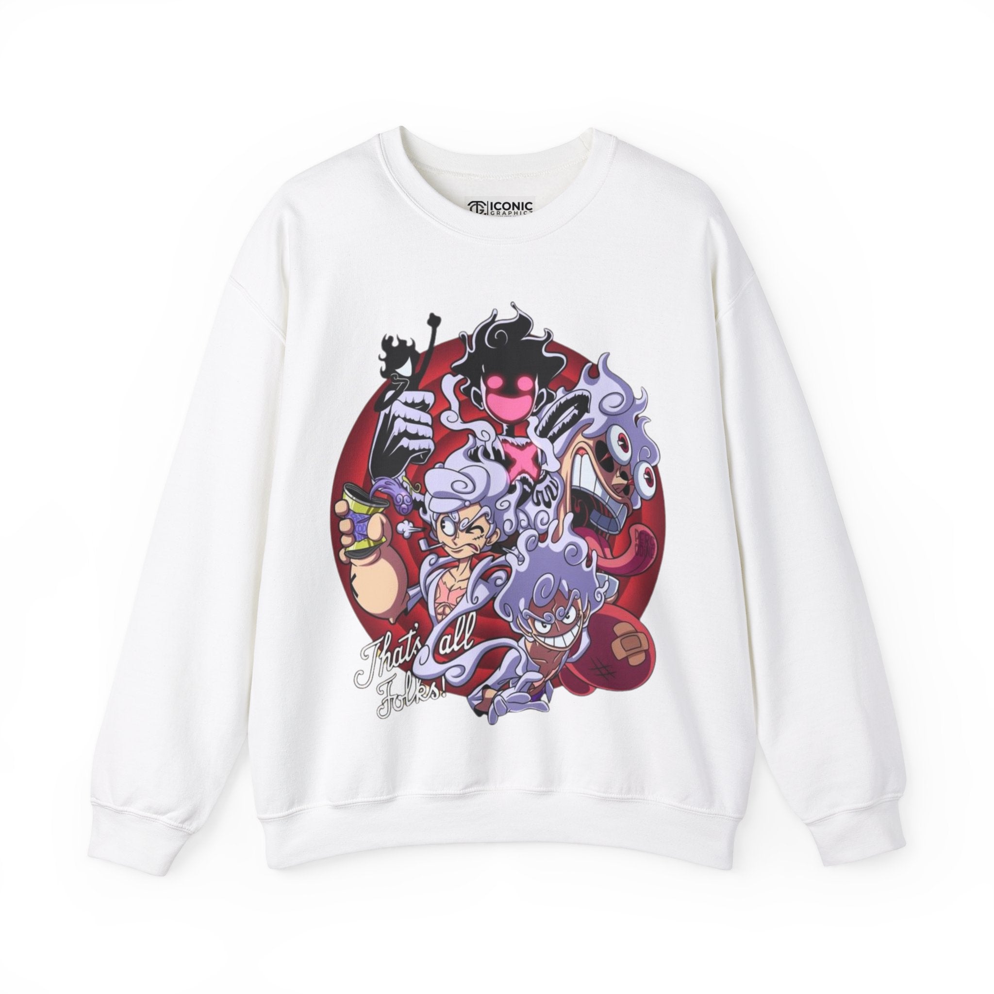 Sun God Luffy Unisex Heavy Blend™ Crewneck Sweatshirt