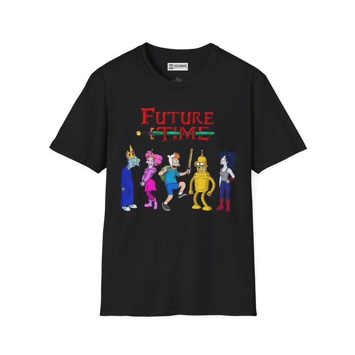 Futurama and Adventure time parody T-Shirt - 