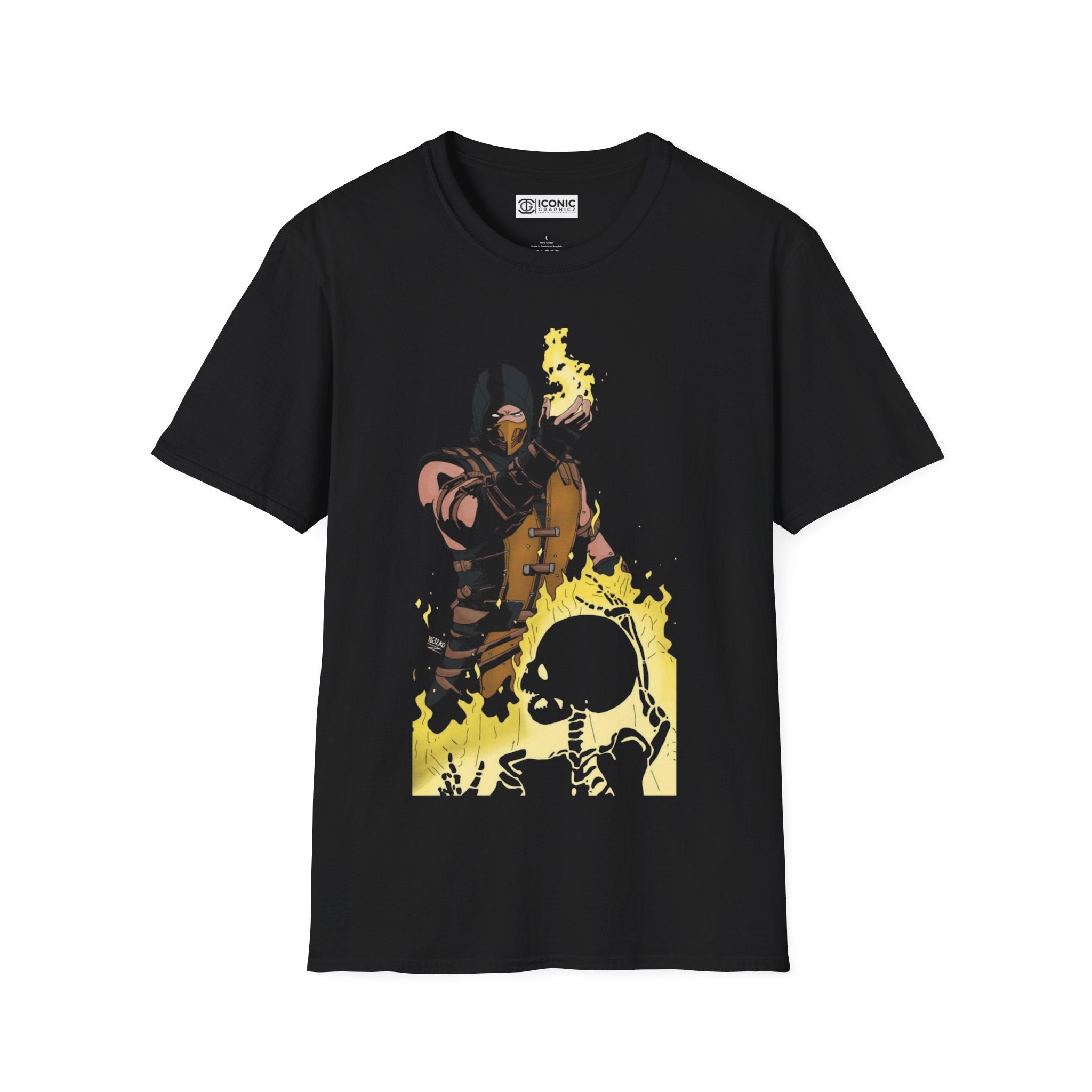 Mortal Kombat Unisex Softstyle T-Shirt - IGZ Clothing 