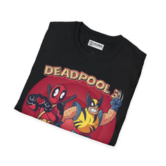 Deadpool Unisex Softstyle T-Shirt - IGZ Clothing 