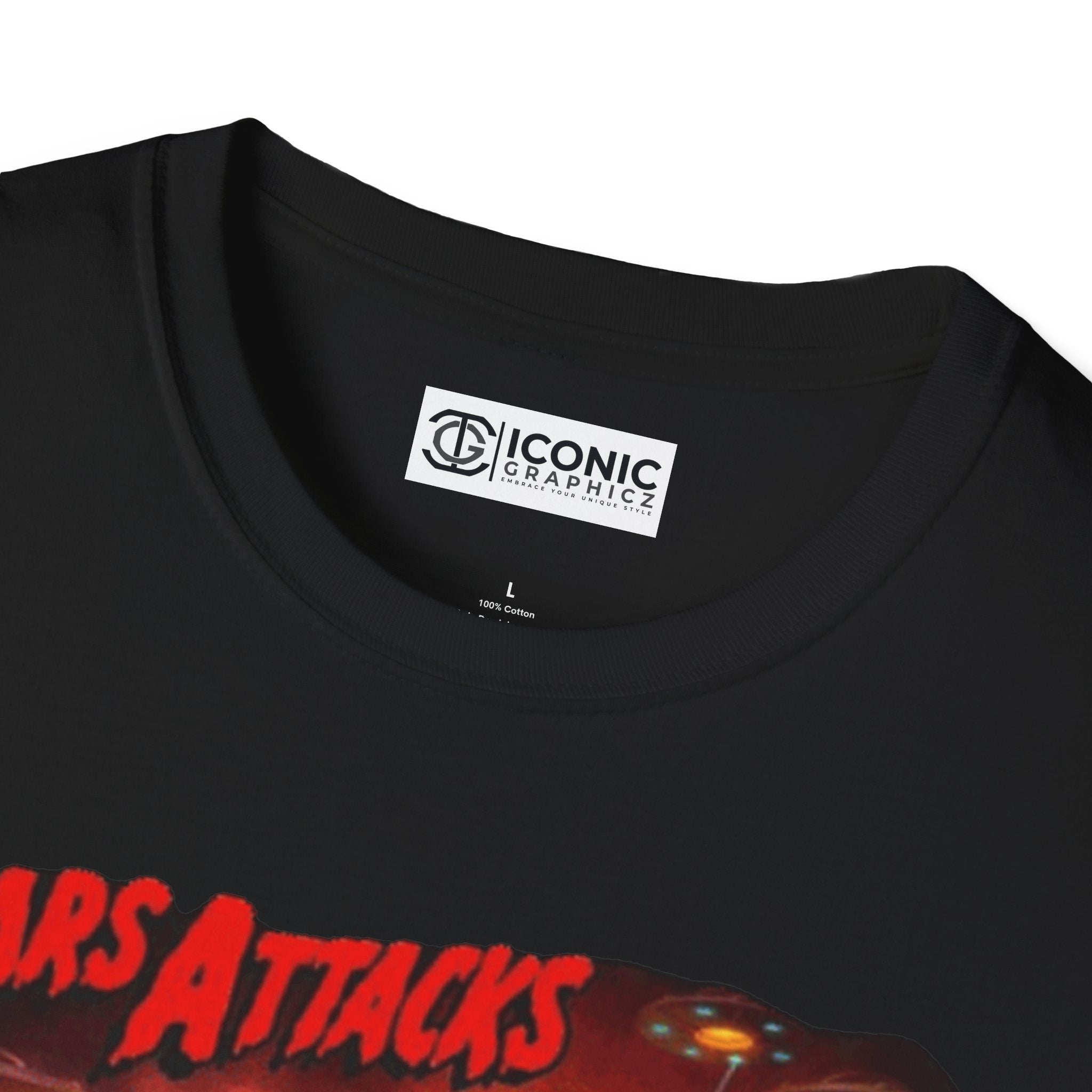 Mars Attack Unisex Softstyle T-Shirt - IGZ Clothing 