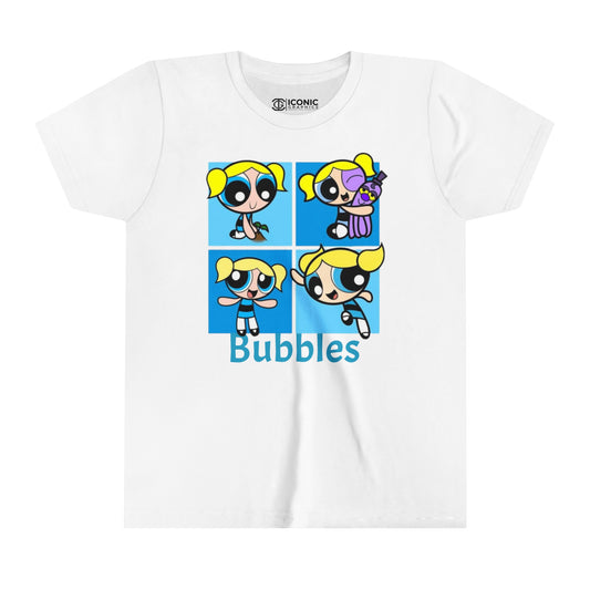 Bubbles Youth Short Sleeve Tee - IGZ Clothing 