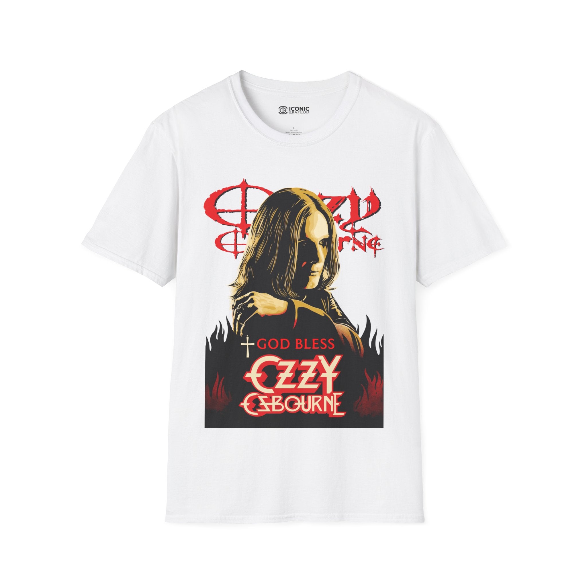 Ozzy Ozbourne Unisex Softstyle T-Shirt - IGZ Clothing 