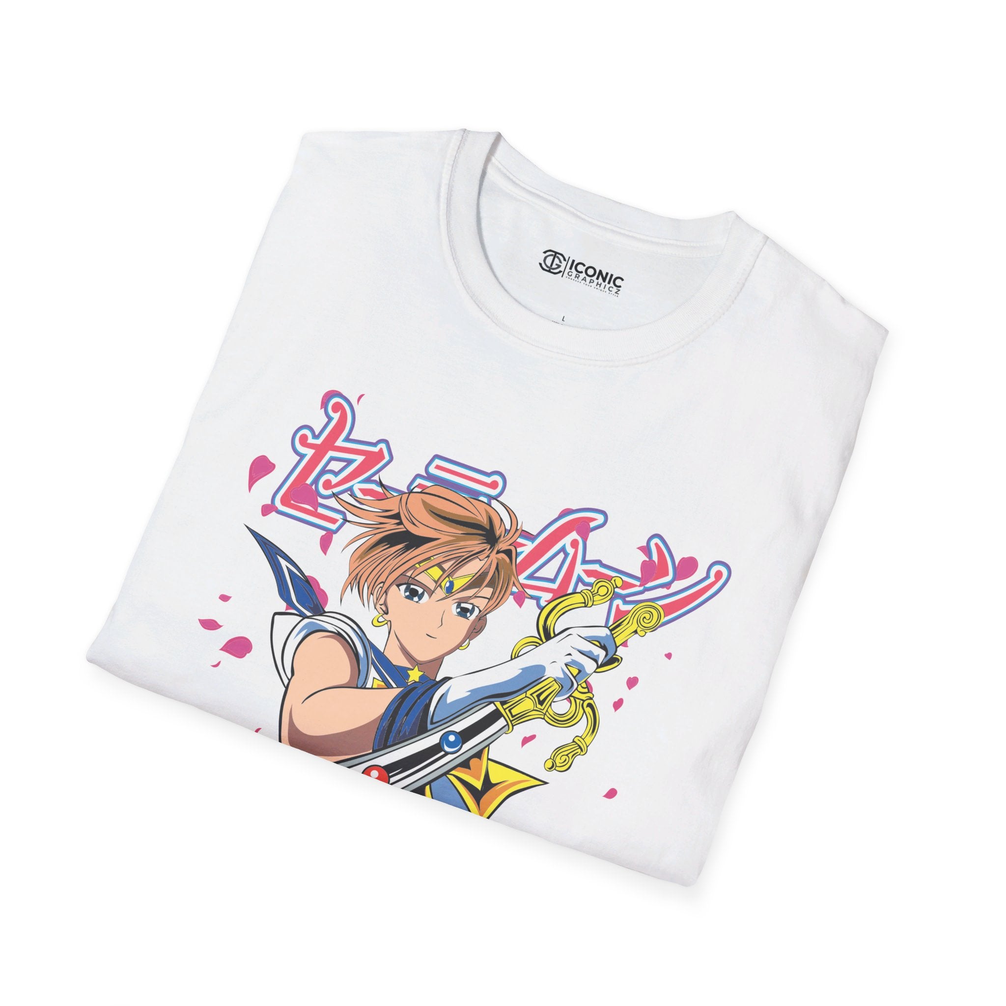 Sailor Uranus Unisex Softstyle T-Shirt - IGZ Clothing 