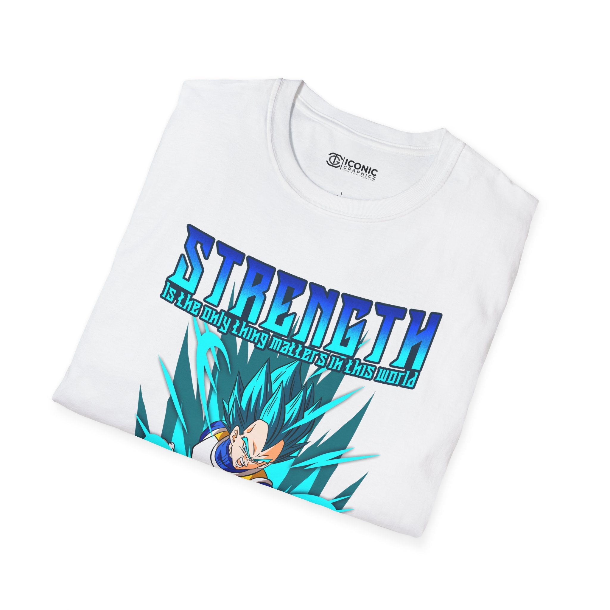 Vegeta Unisex Softstyle T-Shirt - IGZ Clothing 