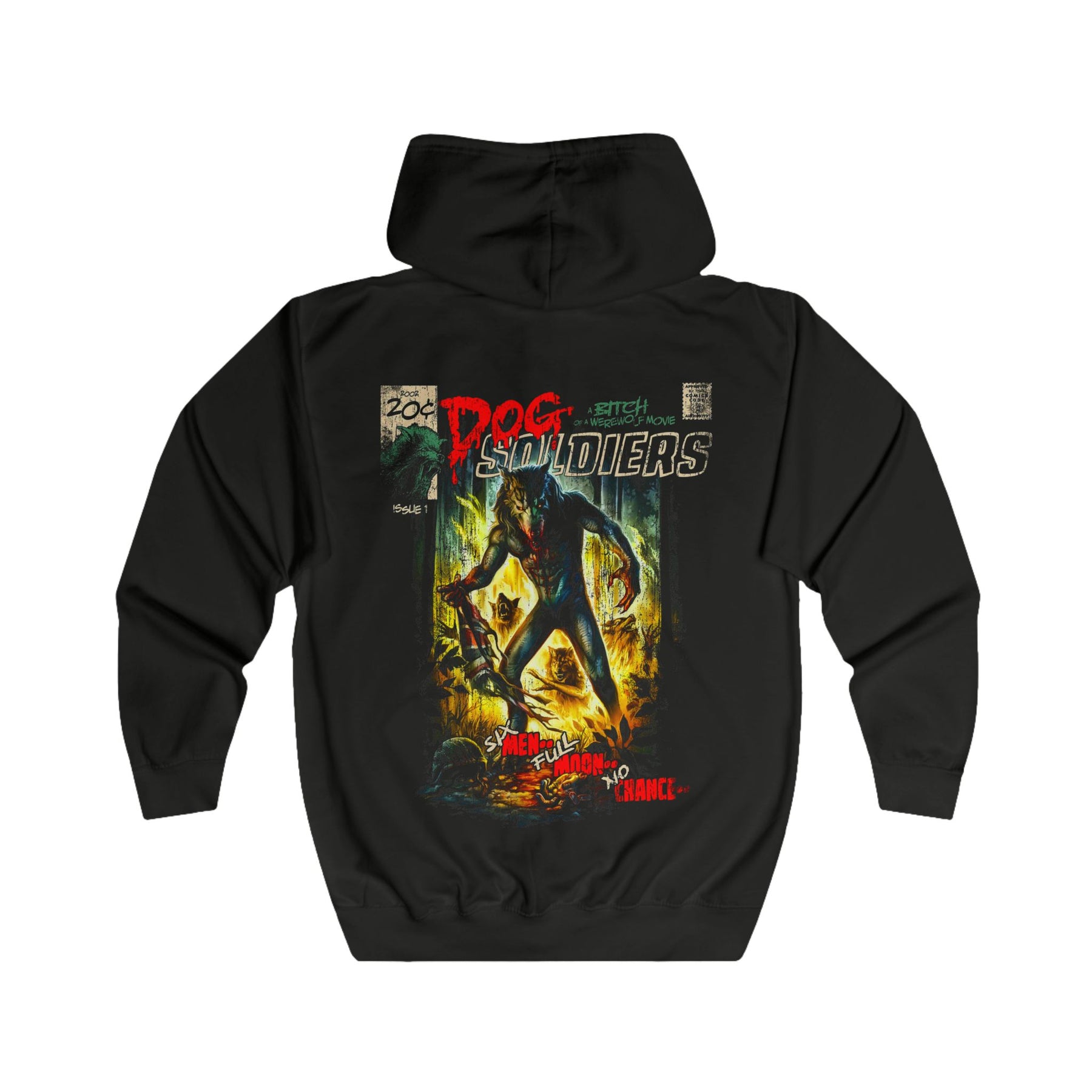 Dog Soldiers Unisex Full Zip Hoodie