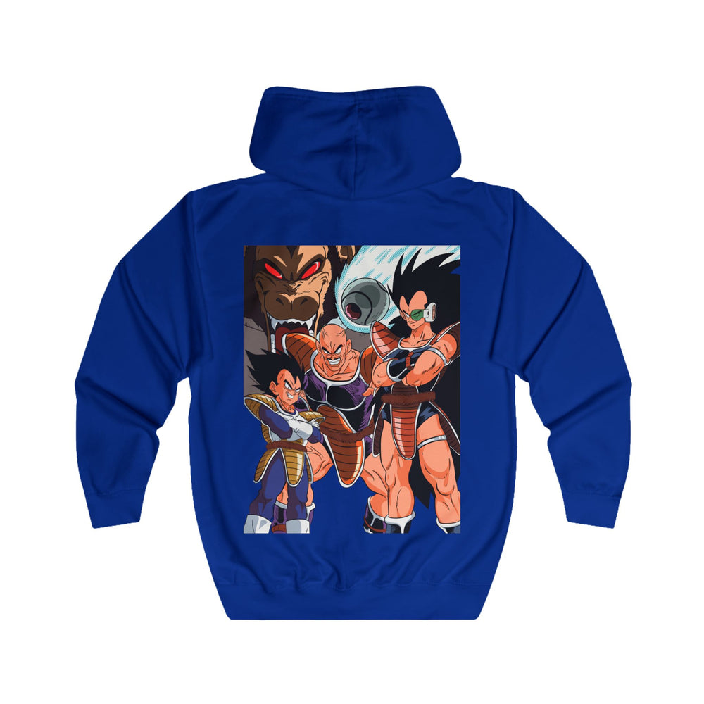 Vegeta DragonBall Z Unisex Full Zip Hoodie