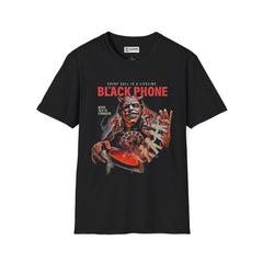 Black Phone Unisex Softstyle T-Shirt - IGZ Clothing 