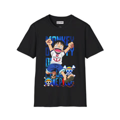 Luffy Unisex Softstyle T-Shirt - IGZ Clothing 