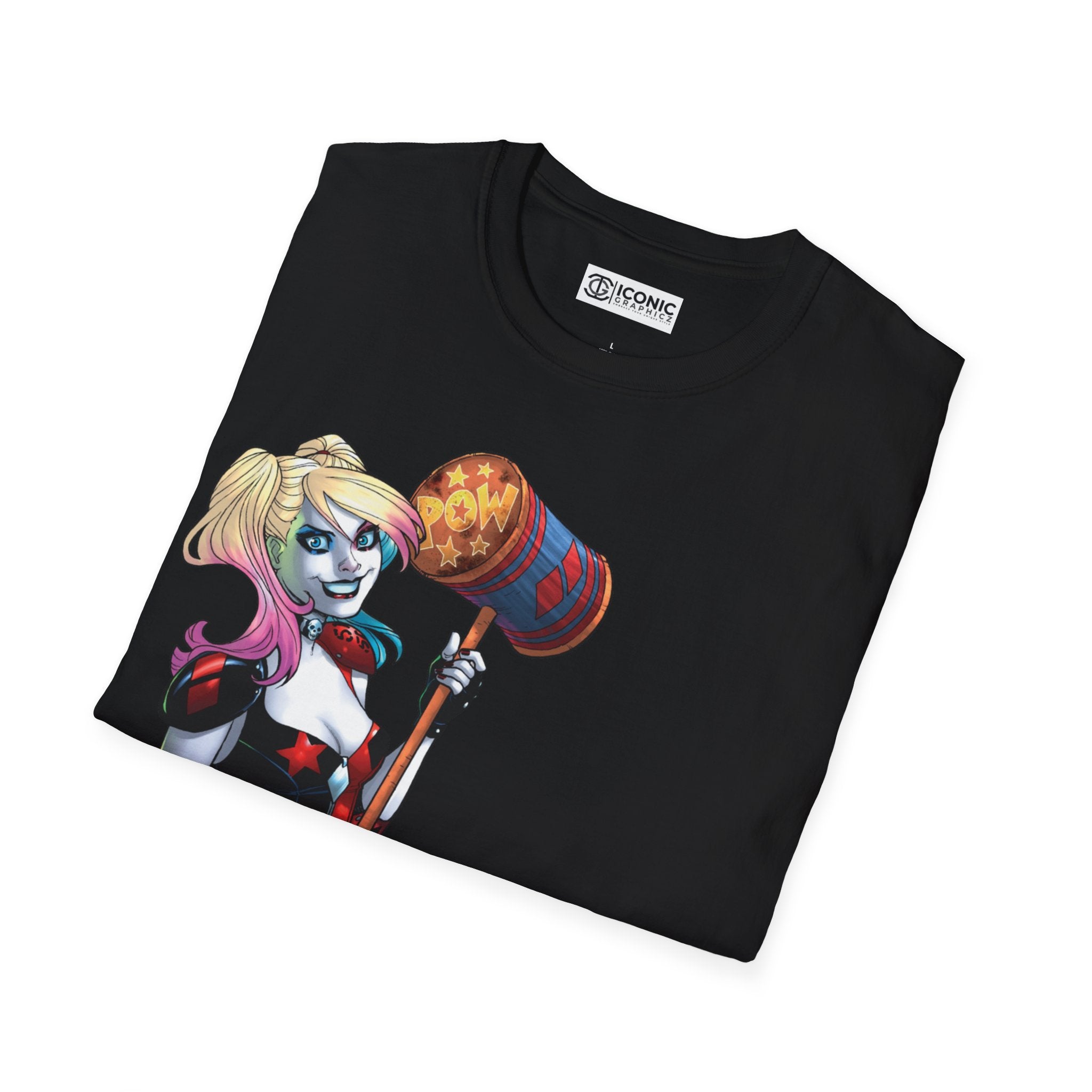 Harley Quinn Unisex Softstyle T-Shirt - IGZ Clothing 