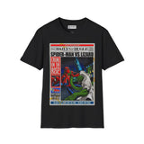 Spider-Man vs Lizard T-Shirt Printify