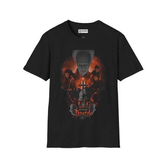 Dracula Unisex Softstyle T-Shirt - IGZ Clothing 