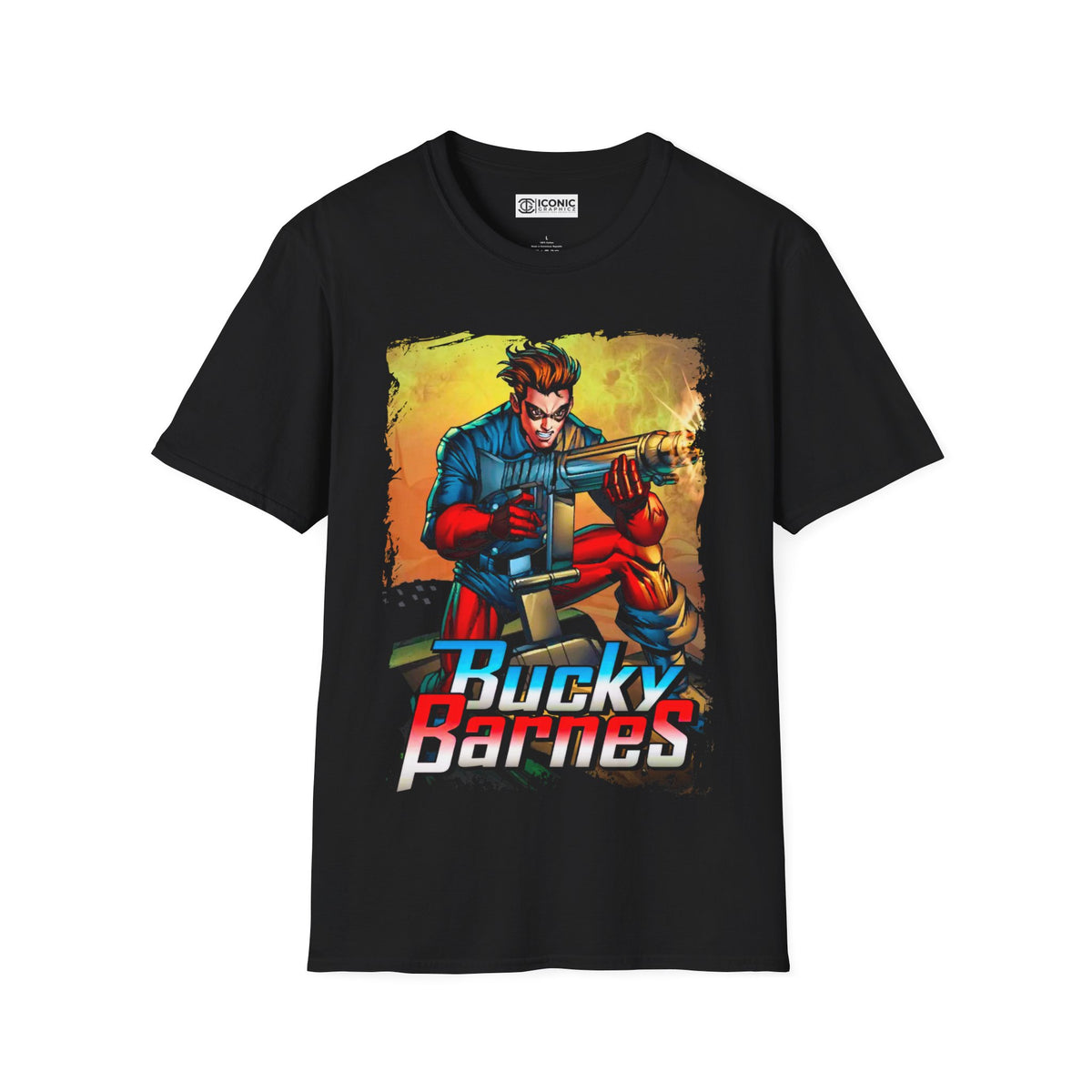 Bucky Barnes Unisex Softstyle T-Shirt - IGZ Clothing 