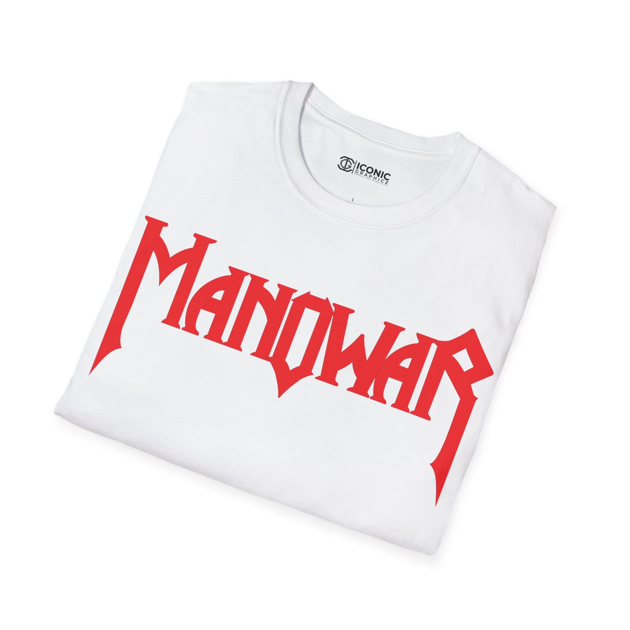 Manowar Unisex Softstyle T-Shirt - IGZ Clothing 