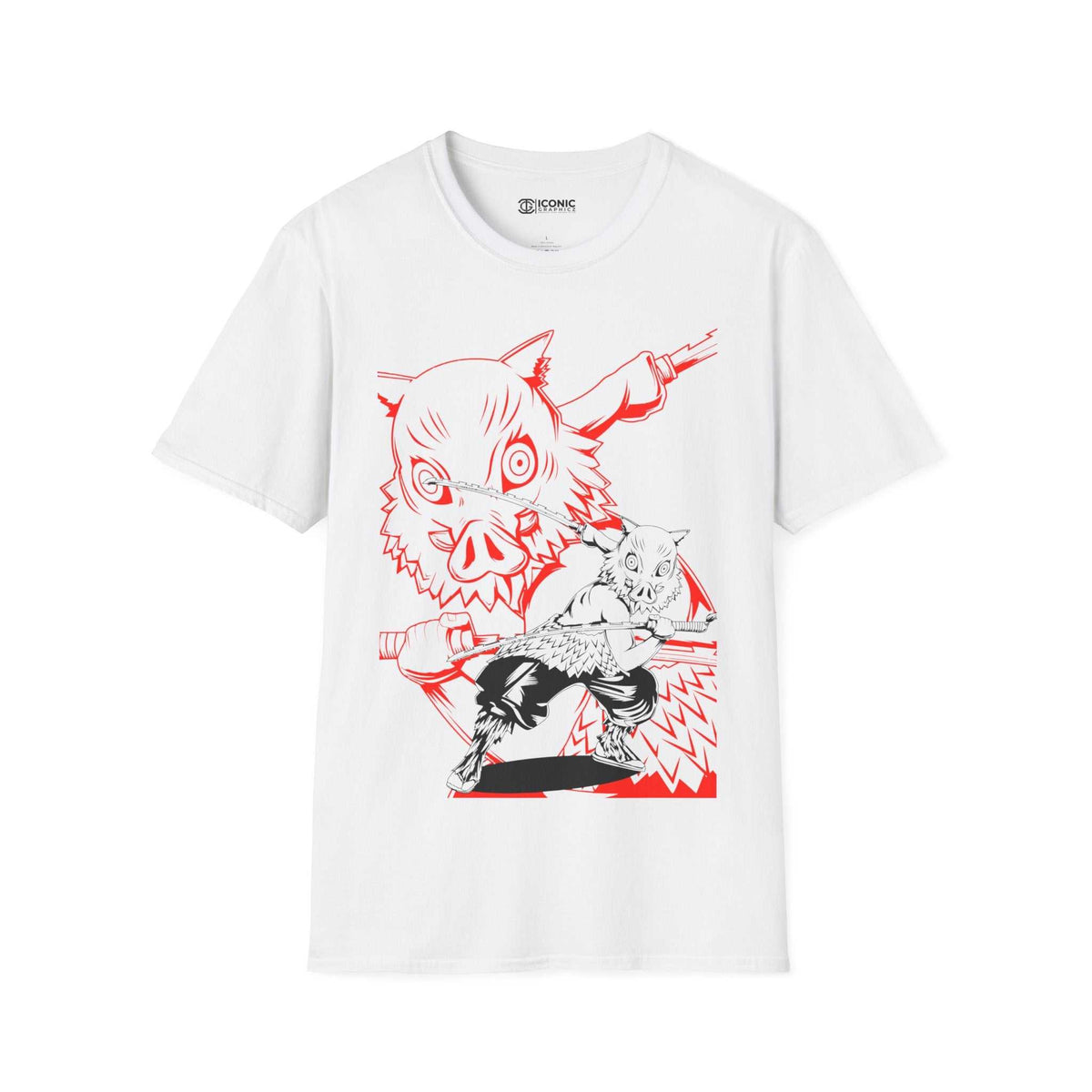 Inosuke Unisex Softstyle T-Shirt - IGZ Clothing 