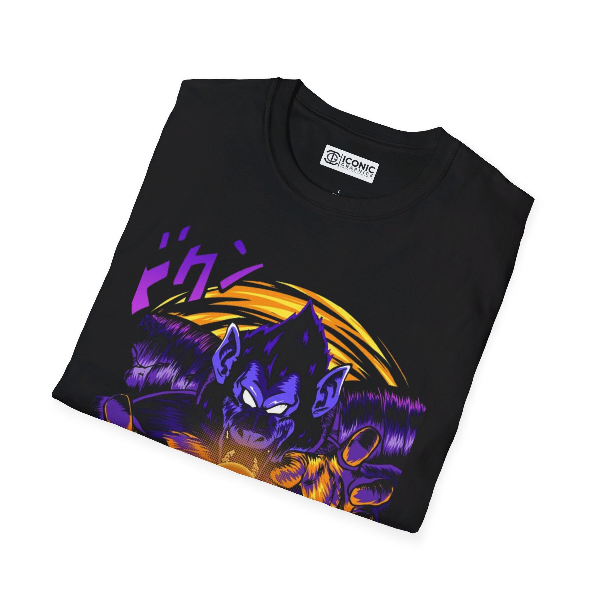 Vegeta Unisex Softstyle T-Shirt - IGZ Clothing 